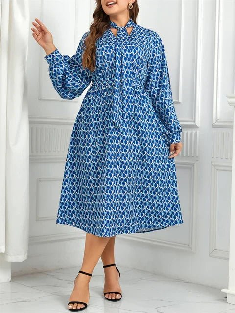 Ramona Bedrucktes Midikleid