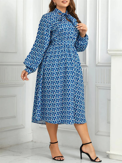 Ramona Bedrucktes Midikleid