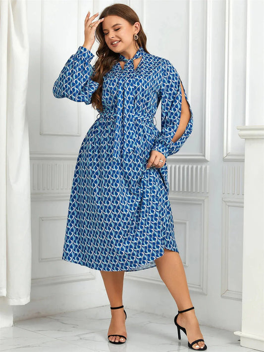 Ramona Bedrucktes Midikleid